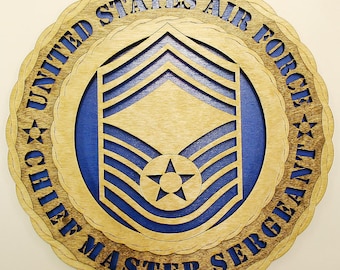 Air Force Master Sergeant Wall Tribute