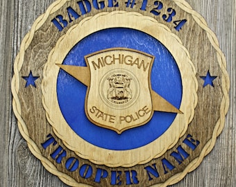 Michigan State Police Wall Tribute