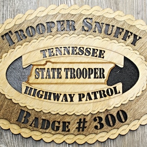 Tennessee State Police Wall Tribute