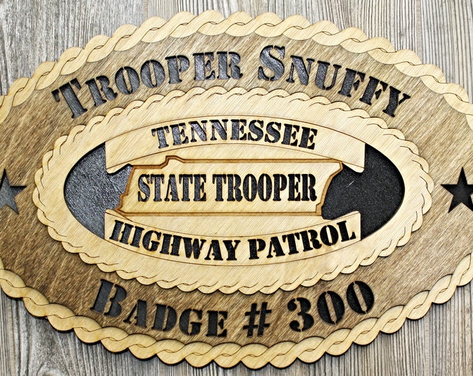 Tennessee State Police Wall Tribute