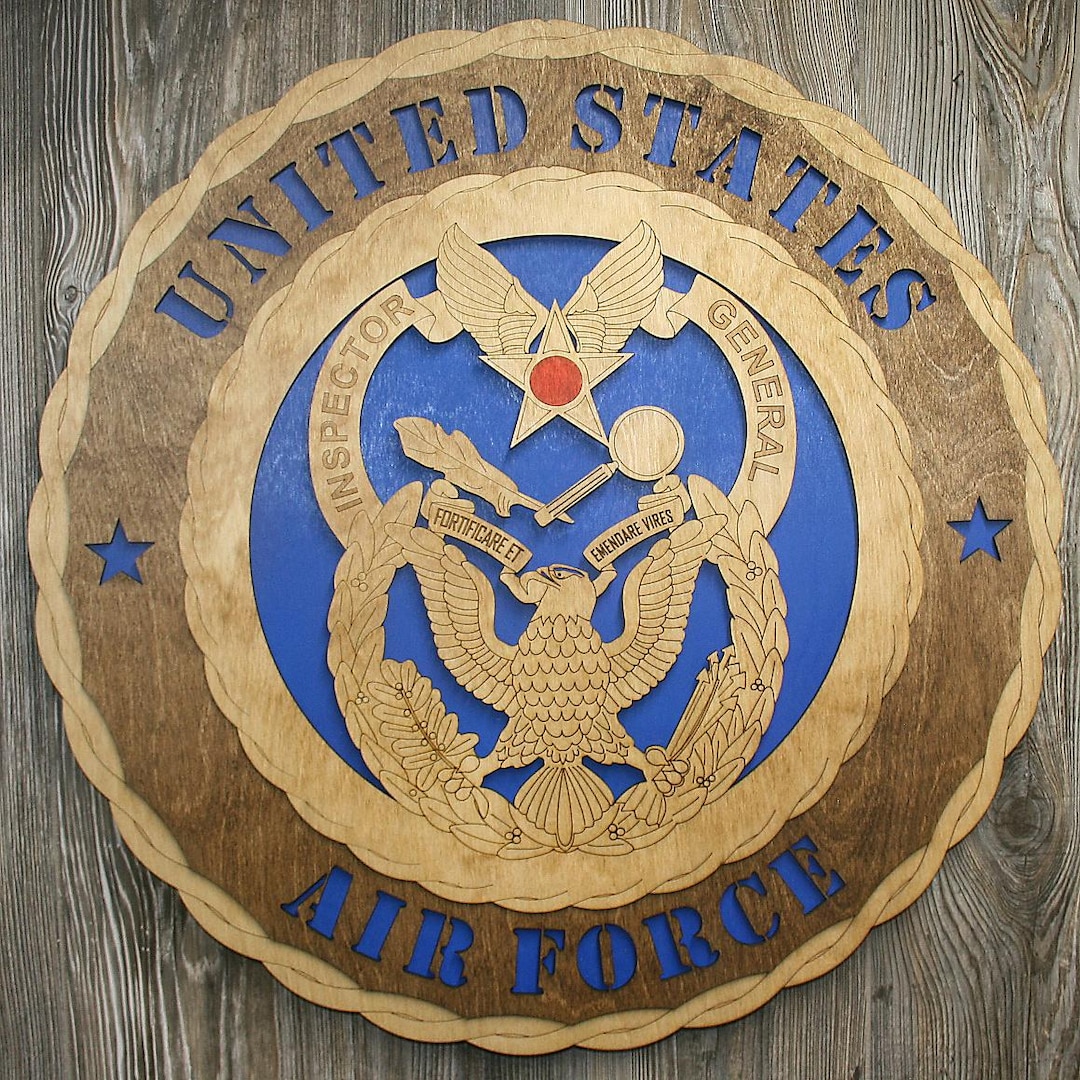 Air Force Inspector General Wall Tribute - Etsy
