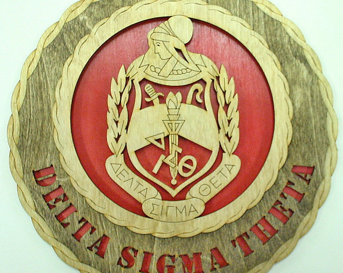 Custom 12"or 18" Delta Sigma Theta Wall Tribute