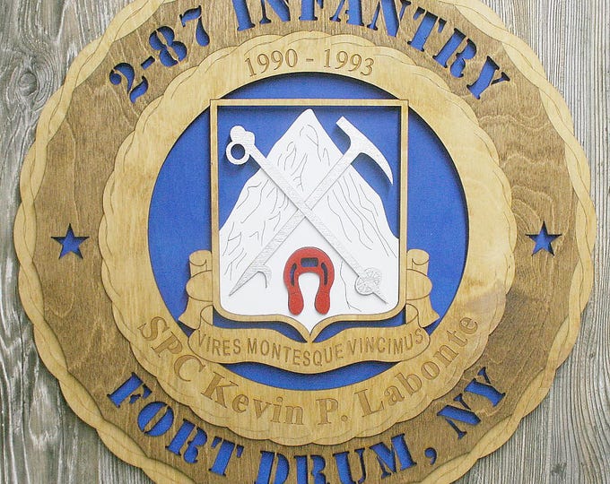 2-87th Infantry Wall Tribute
