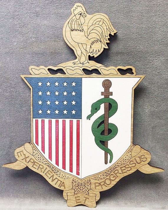 Custom Army AMEDD Crest - Etsy