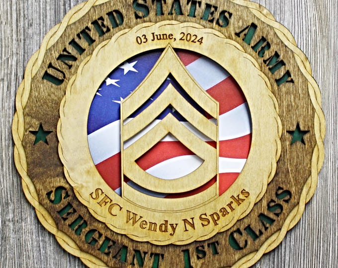 Army Sergeant 1st Class Wall Tribute