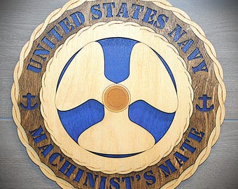 Navy Machinist's Mate Wall Tribute