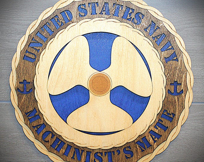 Navy Machinist's Mate Wall Tribute