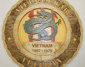 12" and 18"  Vietnam War Veteran Wall Tribute