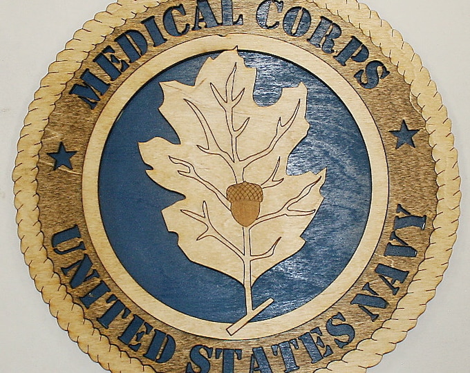 12" and 18"  Navy Medical Corps Wall Tribute