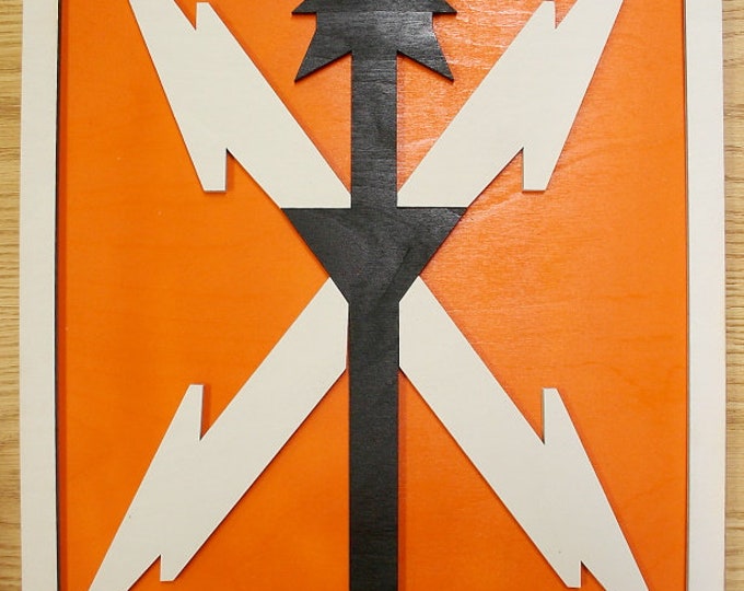 Custom Large Artic Patch Wall Hanging