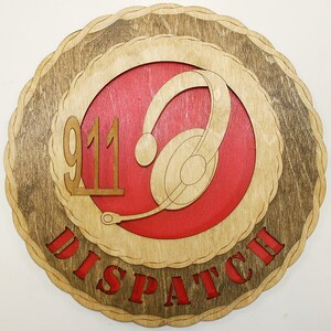 12" and 18"   911 Dispatch Wall Tribute