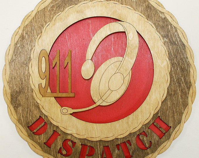 12" and 18"   911 Dispatch Wall Tribute