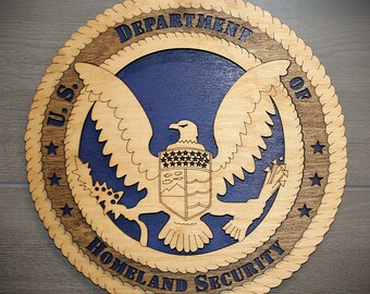 U S Department of Homeland Security Wall Tribute