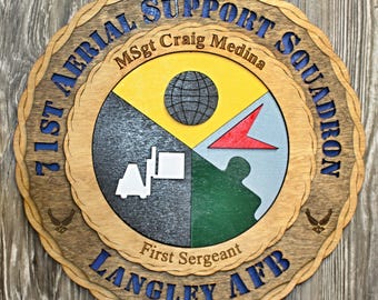 71st Aerial Support Squadron Wall Tribute