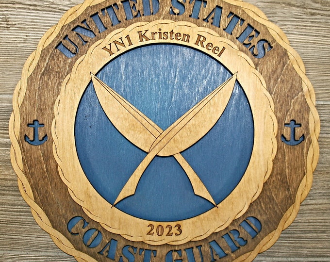 Coast Guard Yeoman Rate Wall Tribute