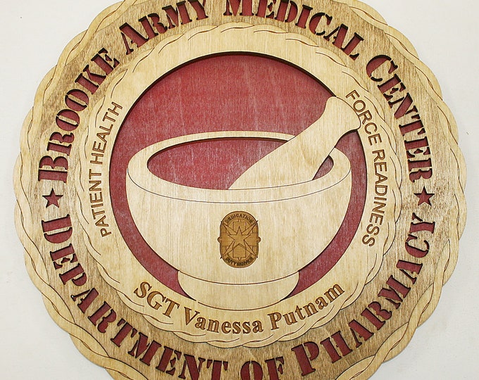 12" and 18" Brooke Army Medical Center Pharmacy Department
