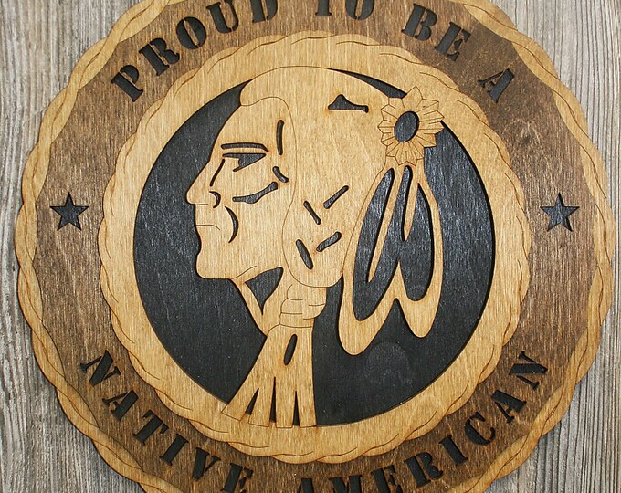 Proud Native American Wall Tribute