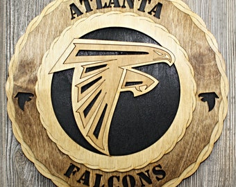 12" and 18"  Atlanta Falcons Wall Tribute