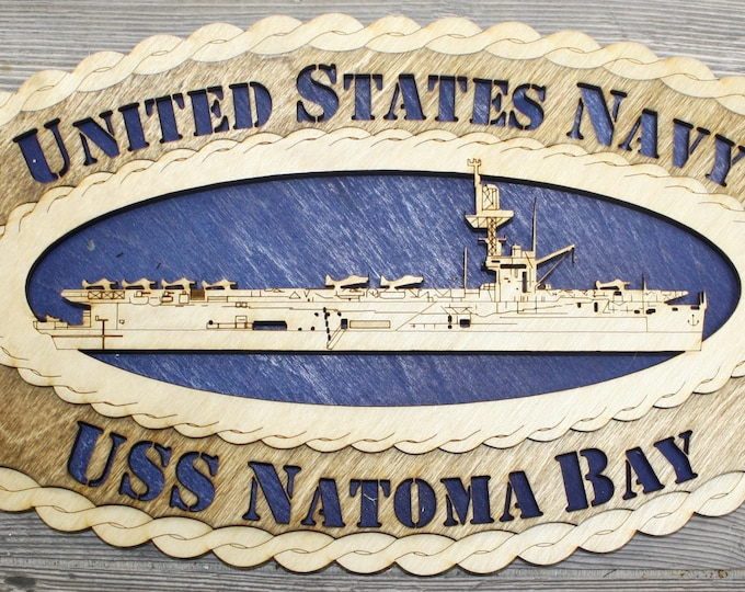 USS Natoma Bay CVE62 Wall Tribute