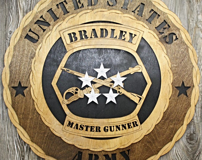 Bradley Master Gunner Wall Tribute