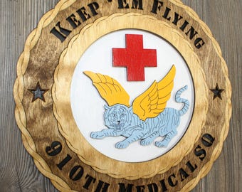 910th Medical Squadron Wall Tribute