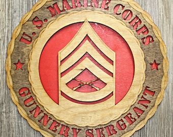 Marine Gunnery Sergeant Wall Tribute