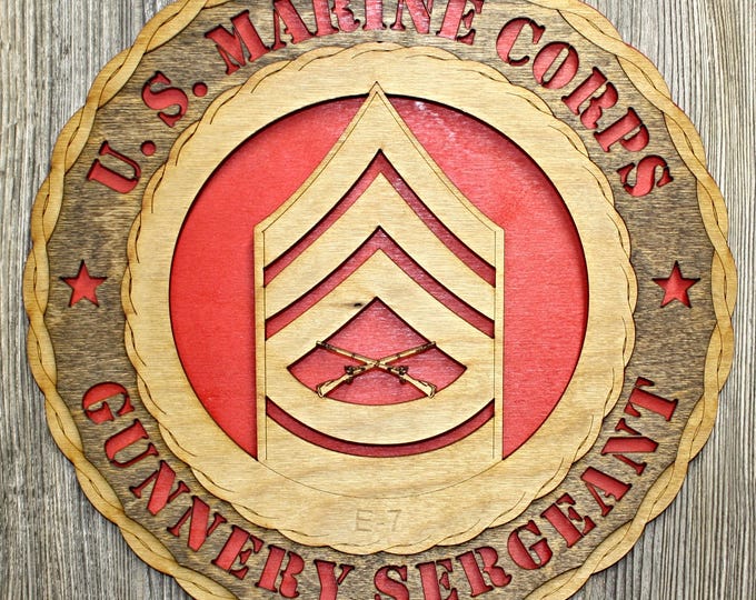 Marine Gunnery Sergeant Wall Tribute