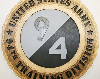94th Training Division Wall Tribute