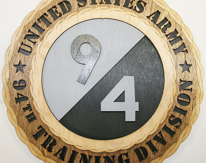 94th Training Division Wall Tribute