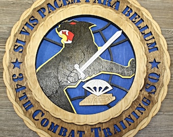 34th Combat Training Squadron Wall Tribute