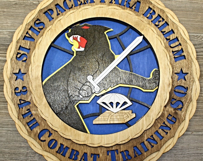 34th Combat Training Squadron Wall Tribute