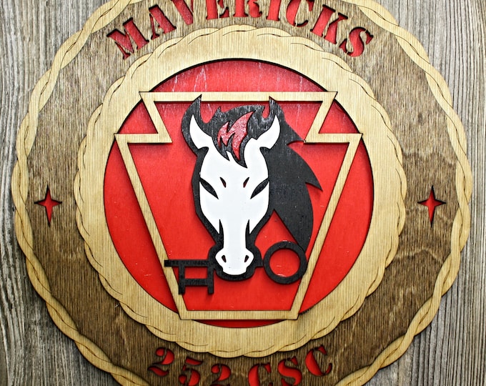 Army 252 CSC Mavericks Wall Tribute