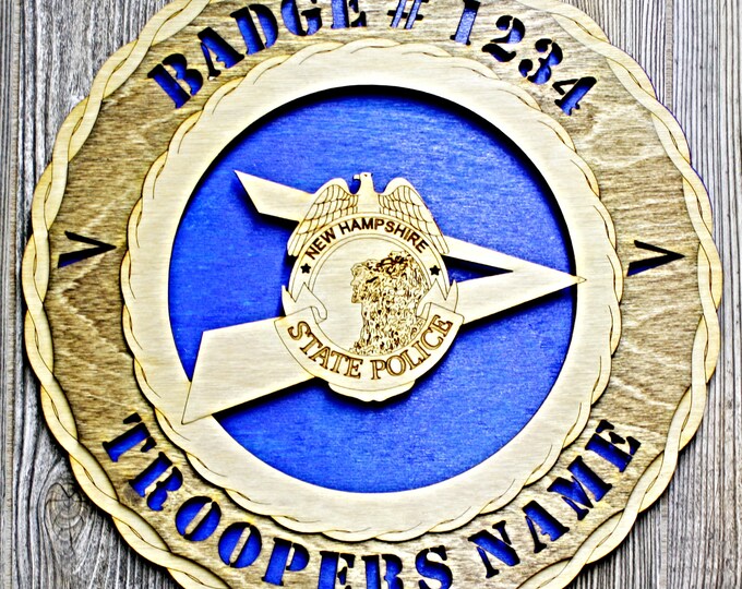 New Hampshire State Police Wall Tribute