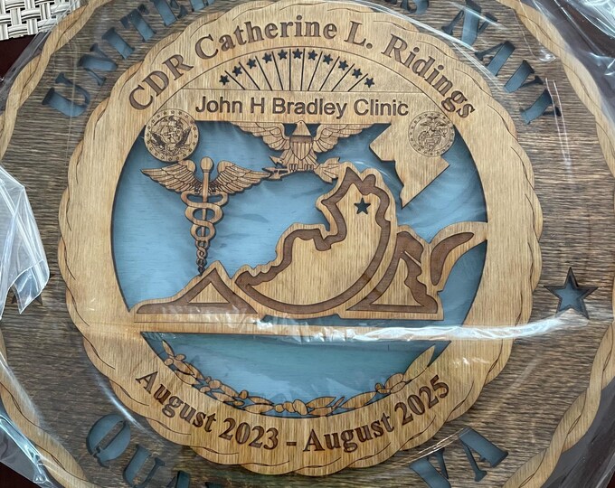 John H Bradley Clinic Quantico Wall Tribute