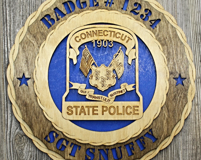 Connecticut State Police Wall Tribute
