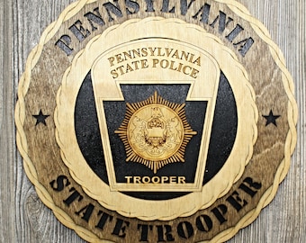 Pennsylvania State Police Wall Tribute