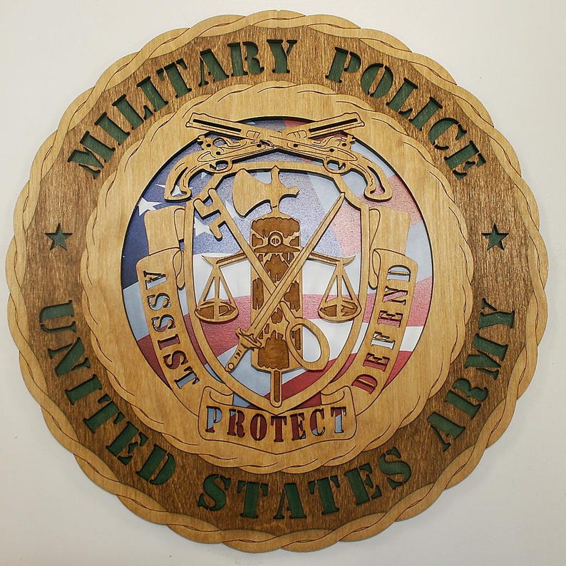 Army Military Police Regimental Crest - Etsy