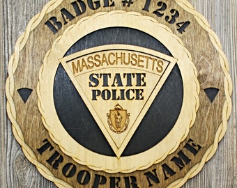 Massachusetts State Police Wall Tribute