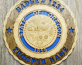 Oregon State Police Wall Tribute