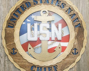 Navy Chief Wall Tribute
