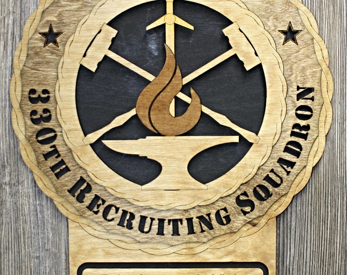 330th Recruiting Squadron Wall Tribute