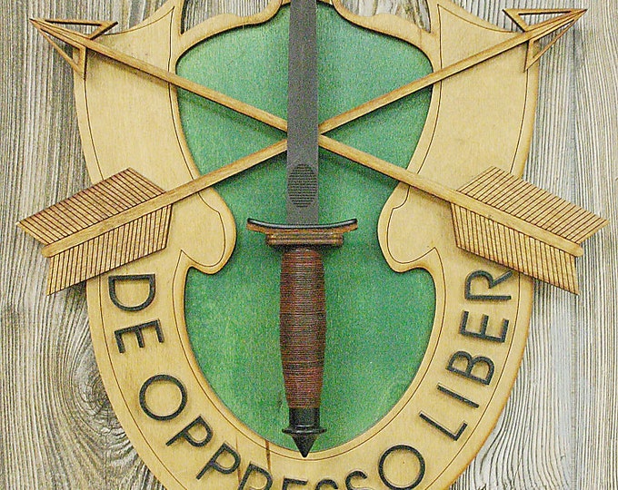 Special Forces Dagger Holder (Dagger Not Included)