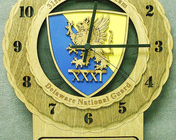 Delaware National Guard Clock