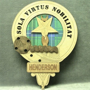 Henderson Scottish Clan Badge