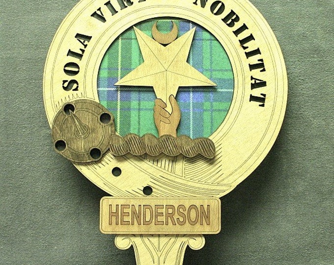 Henderson Scottish Clan Badge