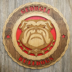 Georgia Bulldogs Wall Tribute