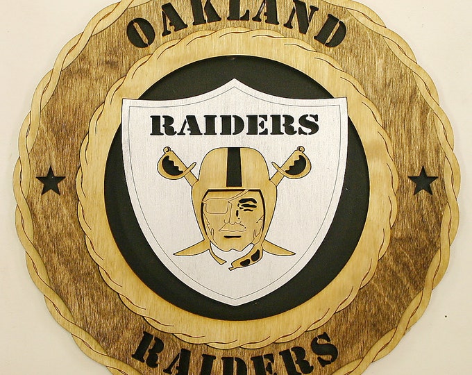 NFL Oakland Raiders Wall Tribute