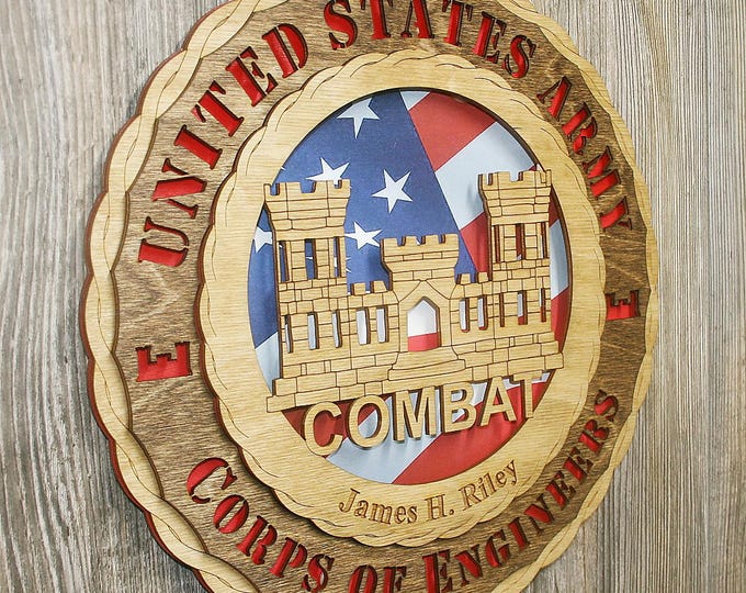 Army Combat Engineer Wall Tribute