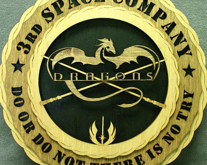Custom 12" 3rd Space Company Wall Tribute