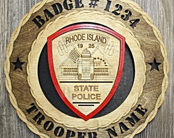 Rhode Island State Police Wall Tribute
